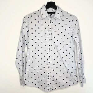 Banana Republic Dillon Shirt Polka Dots XS